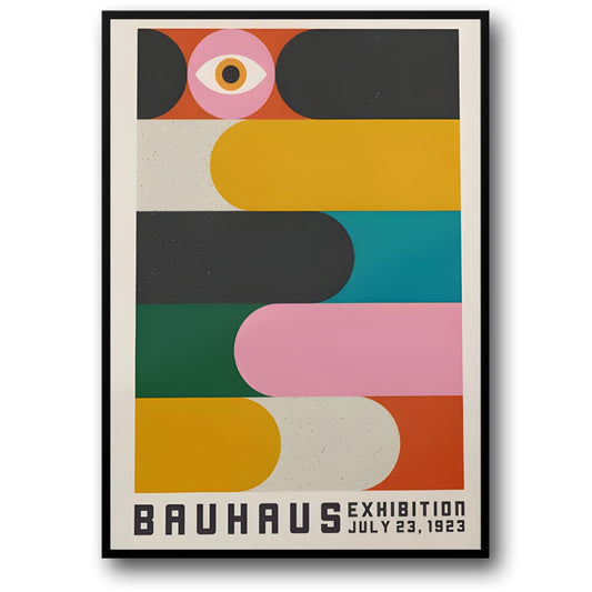 Bauhaus Geometrisch Retro | Abstract Ontwerp