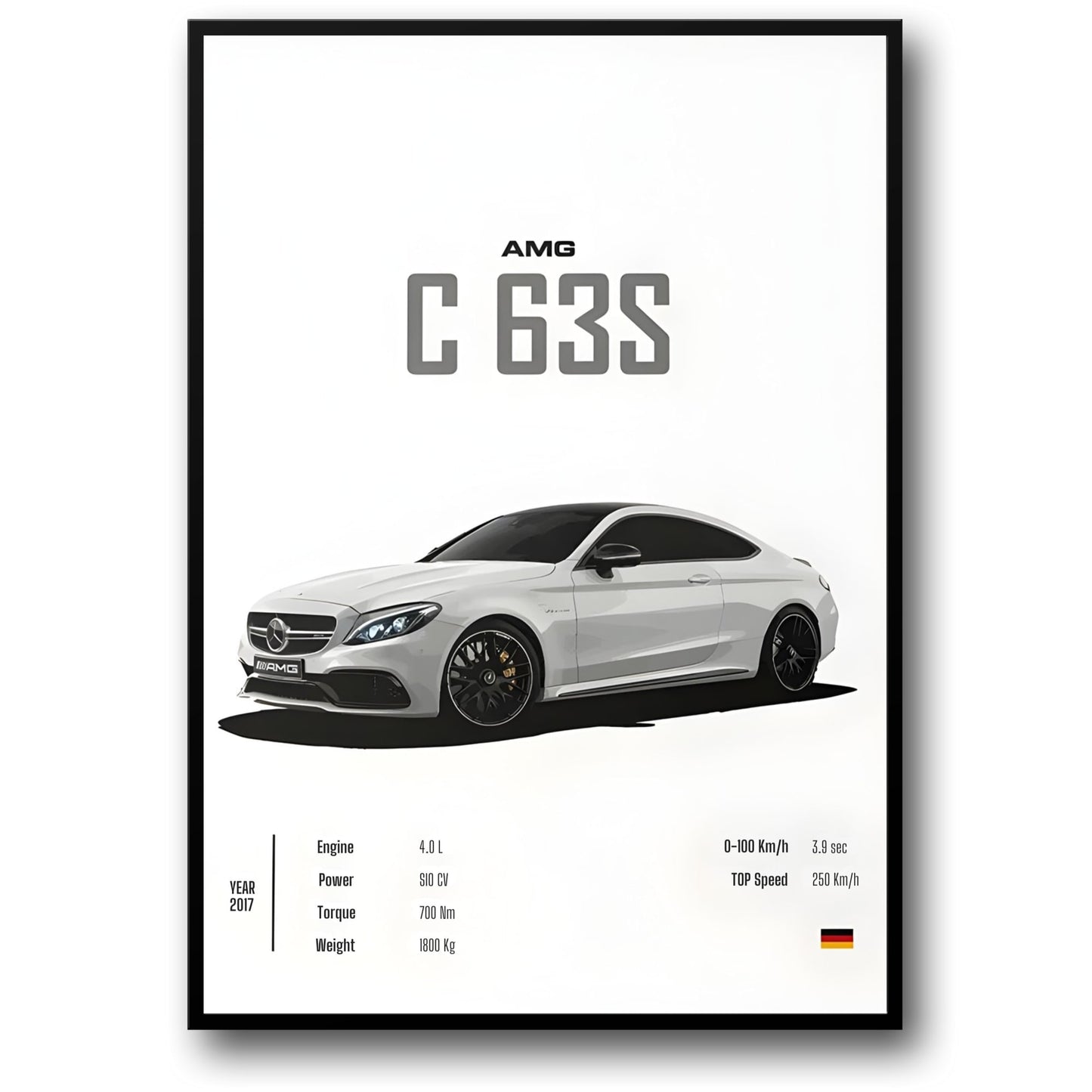 Mercedes C 63S | Eerbetoon aan Ingenieurskunst