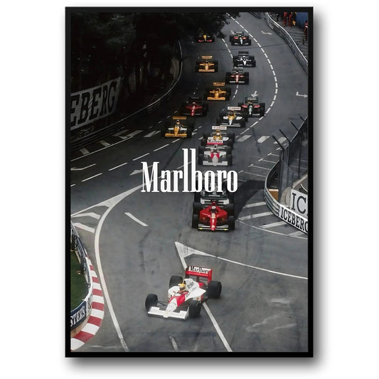 Vintage Monaco F1 | Ayrton Senna McLaren MP4/7A