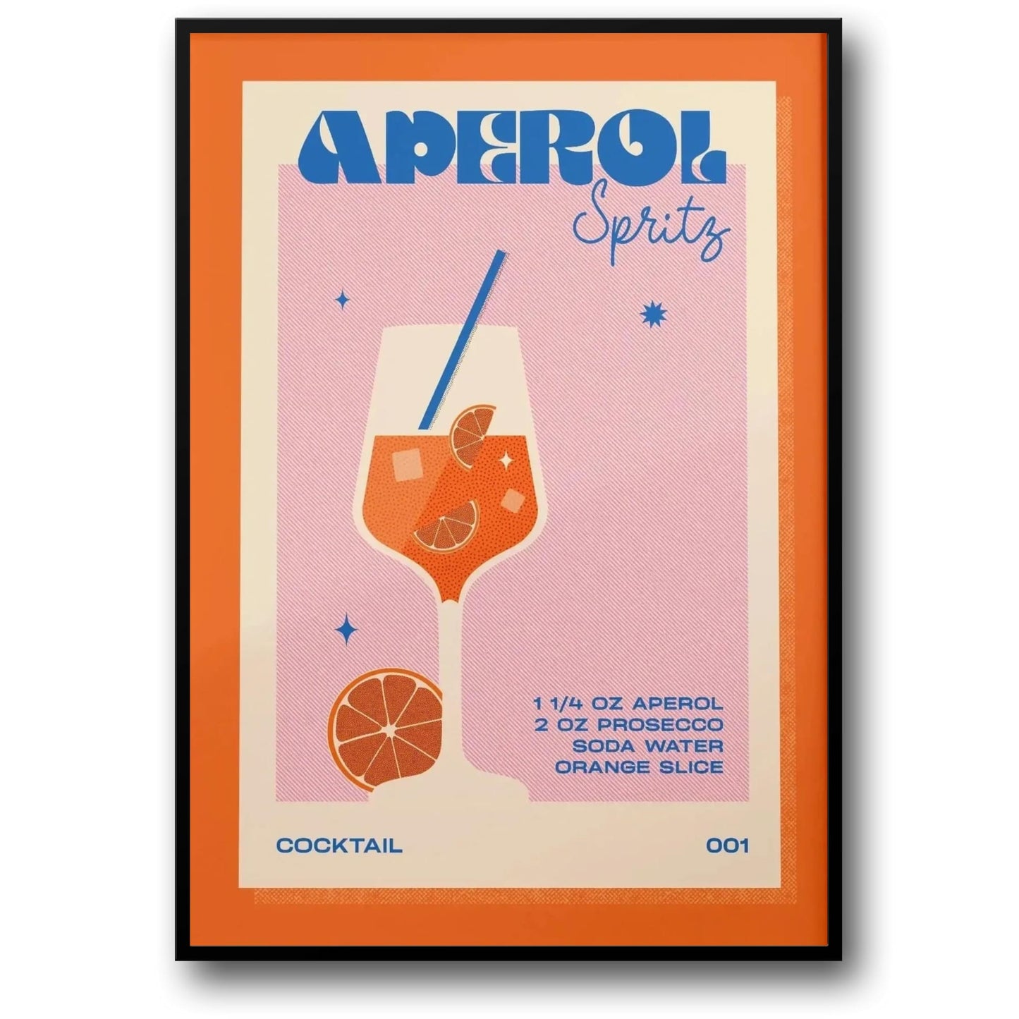Aperol Spritz | Vintage-Cocktailkunst