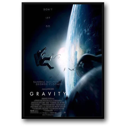 Interstellares Poster | Leinwandbild im nordischen Stil | Weltraum-Science-Fiction-Film-Dekor | Modulare Bilder