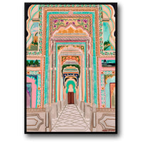 ABSTRACT INDIA LANDSCAPE