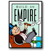 Monopoly Empire | Legendäre Brettspielgrafiken | Lebendige Dekoration