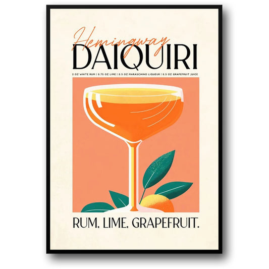 Daiquiri-Cocktail | Retro-Vintage-Stil