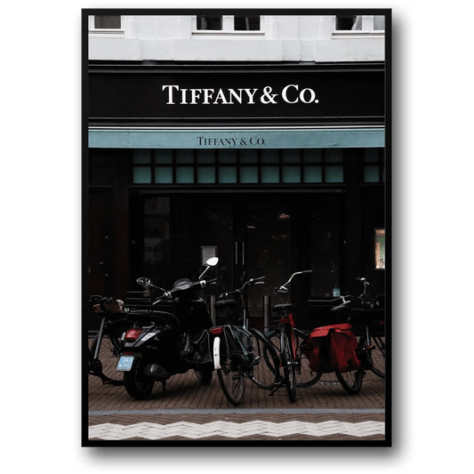 Tiffany & Fietsen | Artistieke Wanddecoratie