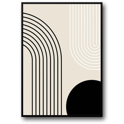 Die Geometrie der Abwesenheit | Moderne minimalistische Abstraktion