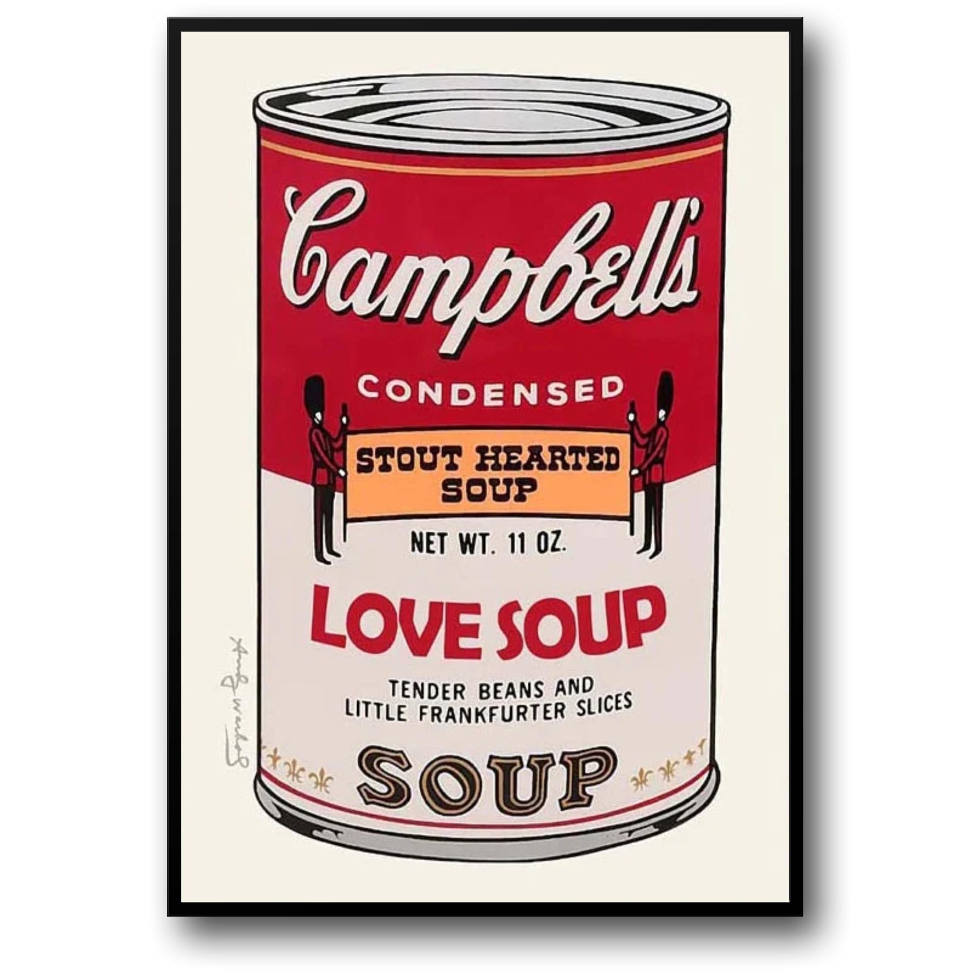 CAMPBELL'S SOUP ICON – Wall Of Art Studio