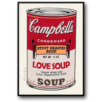 Warhol Campbell's Soup Can | Pop Art | Vintage Style