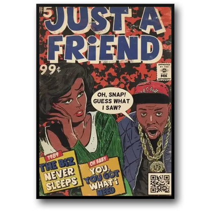 Just A Friend | 1989 The Biz Never Sleeps | Music Comic