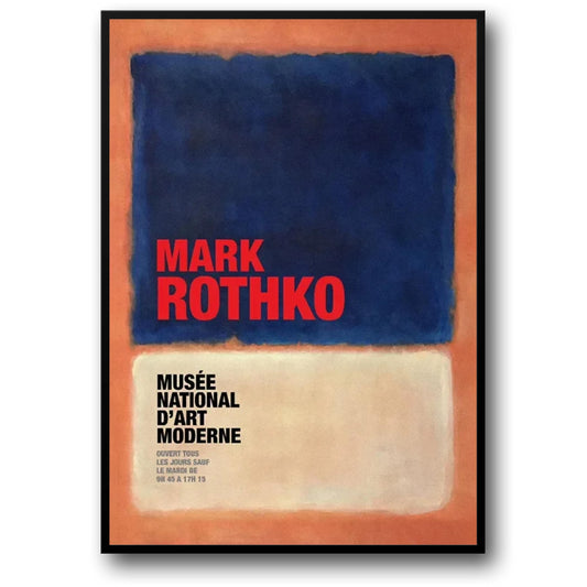 Mark Rothko | Abstrakt in Blau und Creme