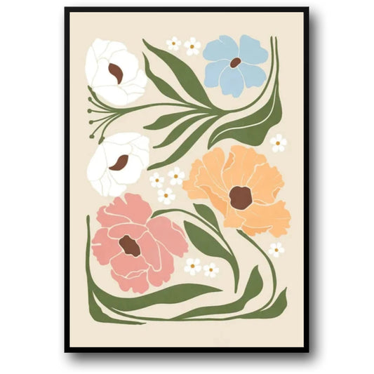 Blühende Schönheit | Minimalistische Blumenkunst