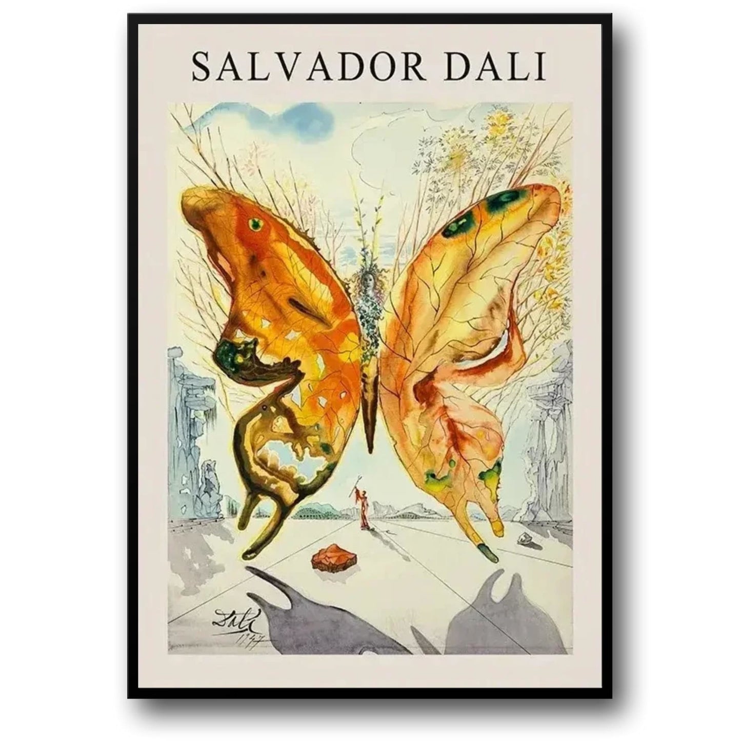 Salvador Dali | Surrealisme | Vlinders Serie 1950