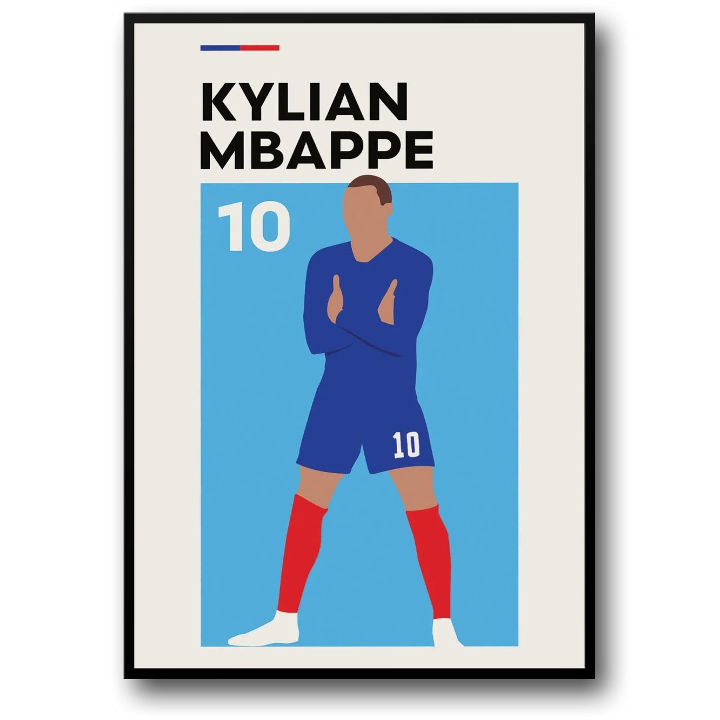 Kylian Mbappé | Voetbalster Kunst