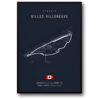 Gilles Villeneuve Circuit | F1 Streckenlayout
