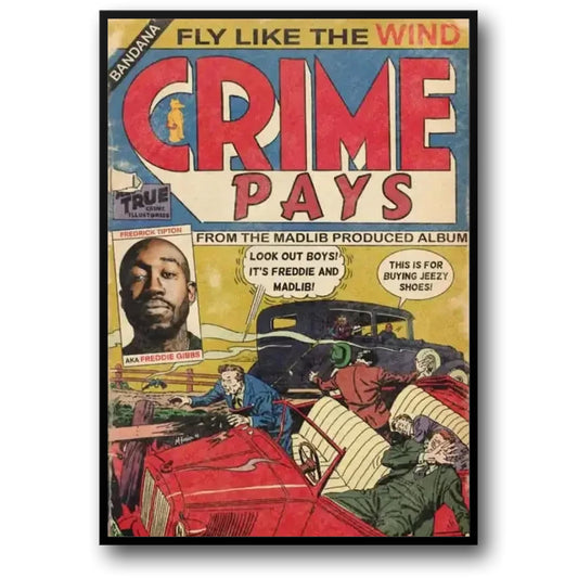 Freddie Gibbs & Madlib | Crime Pays Strip