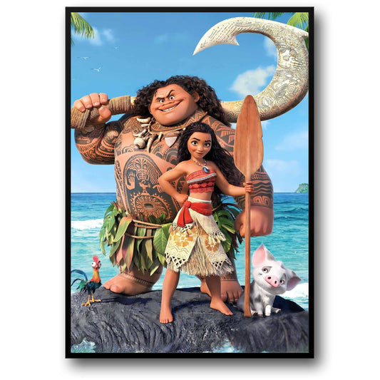 MOANA x MAUI | Disney Film Poster