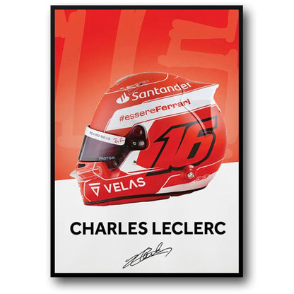 Formula 1 Helmet Canvas Art