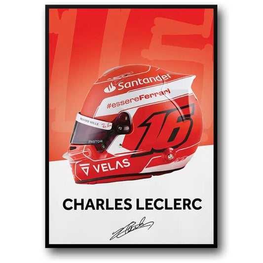 Formule 1 Helm Canvas Kunst