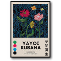 Yayoi Kusama | Farbenfrohe Blumenkunst | Lebendige Pflanzen