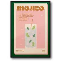 Vintage Mojito Cocktail | Klassische Bardekoration