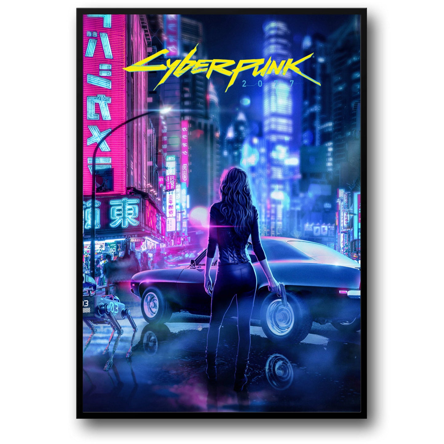 Cyberpunk 2077 | Futuristic Sci-Fi | Vibrant Gaming Art