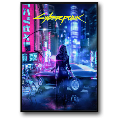Cyberpunk 2077 | Futuristic Sci-Fi | Vibrant Gaming Art