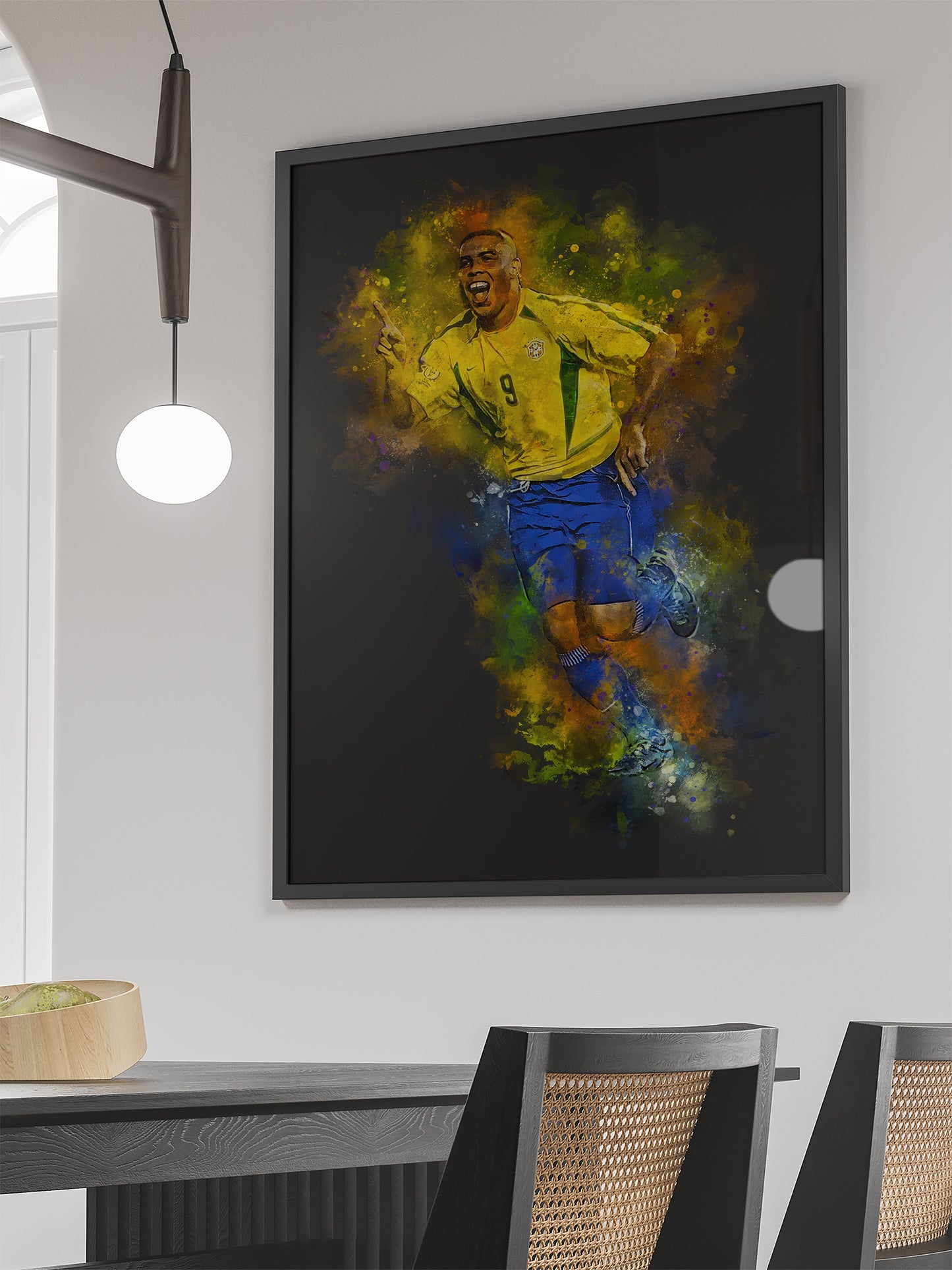 Ronaldo R9 Football Soccer poster