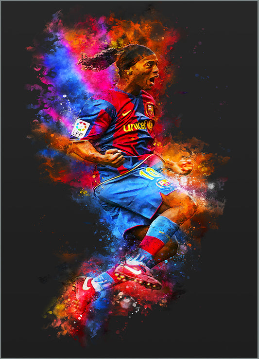 Ronaldinho Football Soccer poster