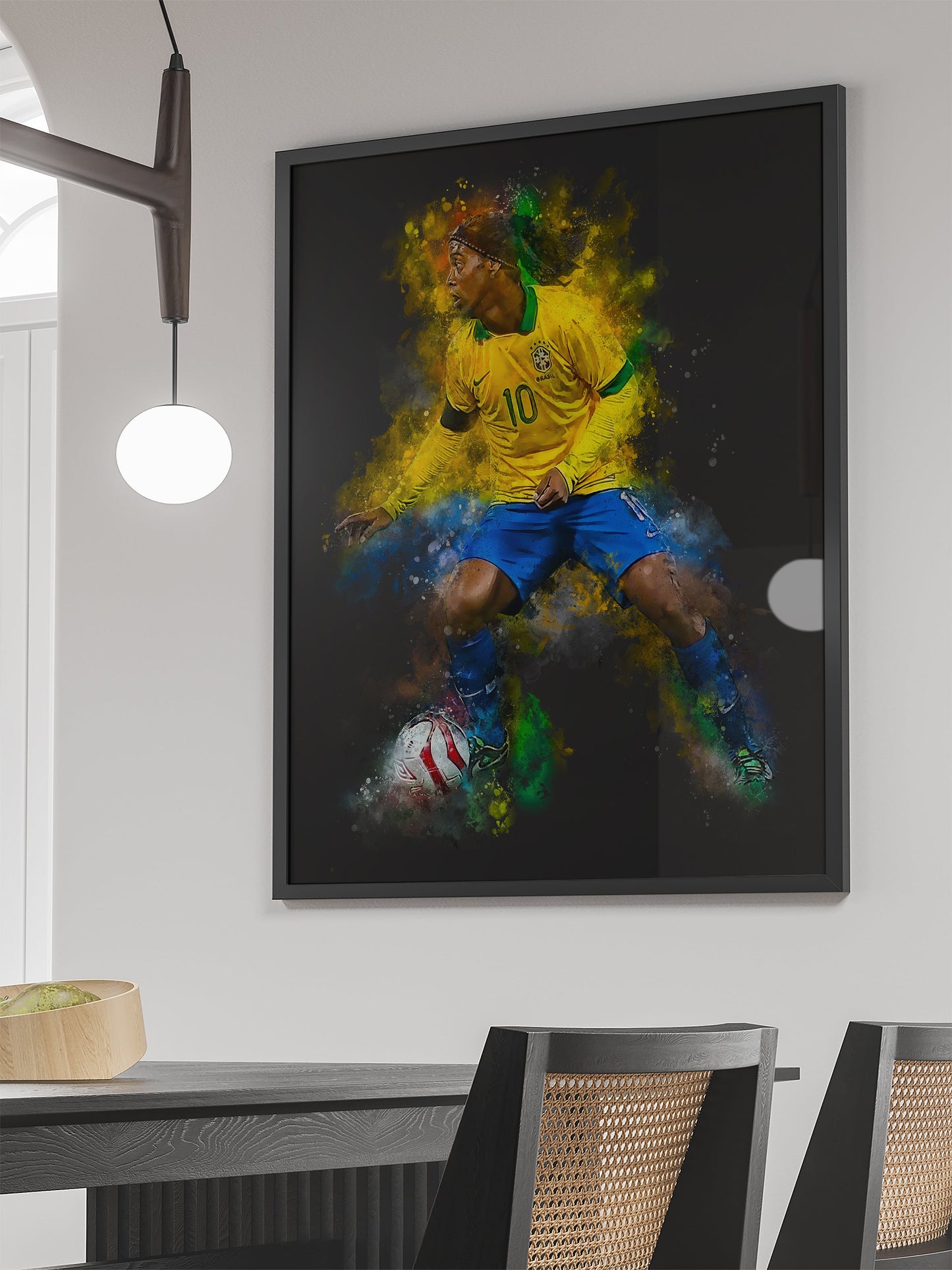 Ronaldinho Football Soccer poster