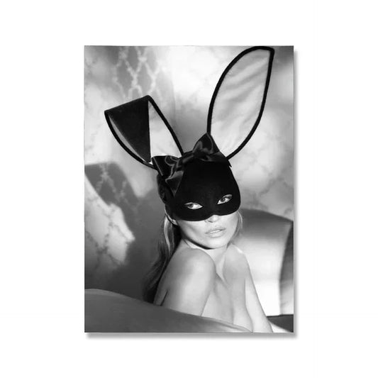 Mysterious Bunny | Kate Moss | Supermodel