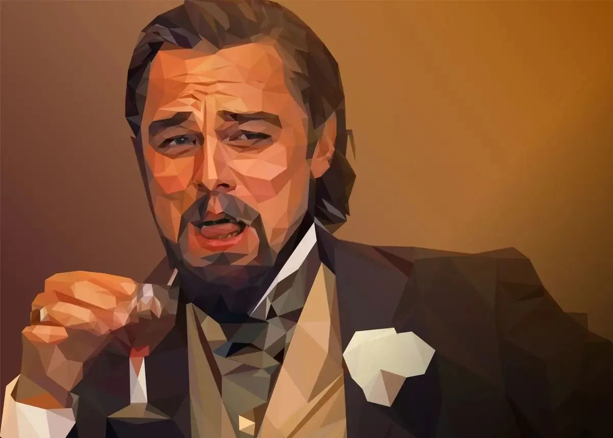 Poster „The Wolf of Wall Street“ | Leinwandkunst mit Leonardo DiCaprio | Film-Wanddekoration | Wohnzimmerdruck | Wohndekor