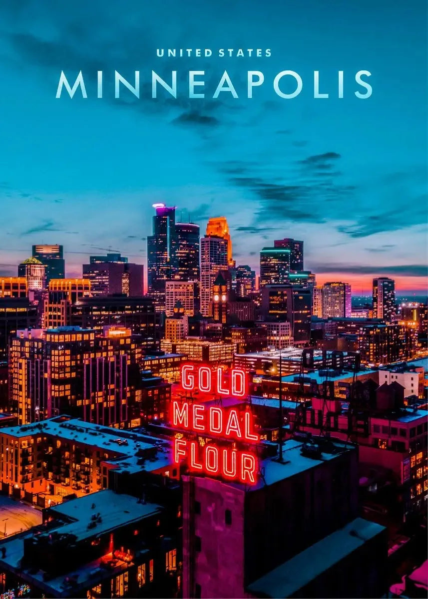 Minneapolis Skyline | Minneapolis | United States | Explore Vibrant City Views