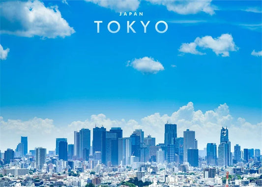 Tokyo Skyline | Tokyo | Modern Metropolis Skyline | Contemporary Urban Designs | Japanese Architecture Posters