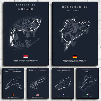 Circuit De La Sarthe - F1 Track Layout Formula 1 Circuit