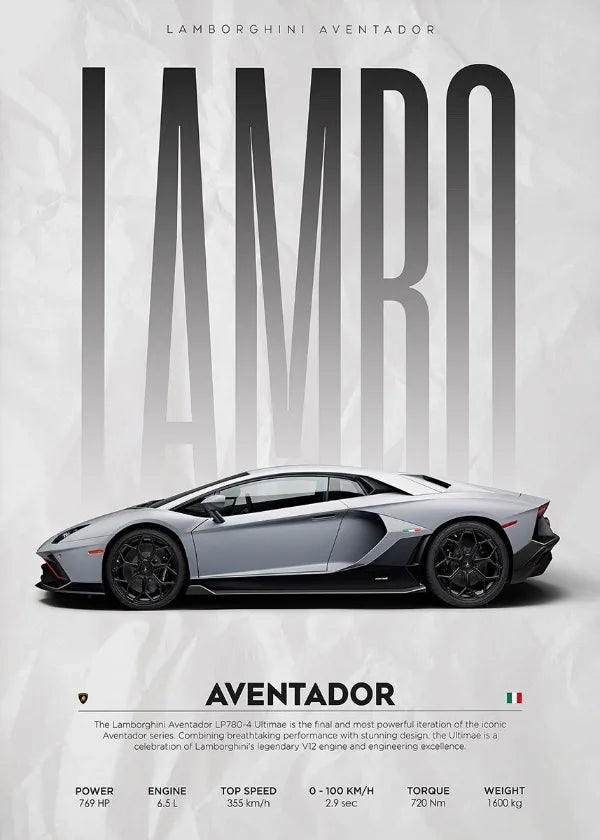 Lamborghini Veneno Huracan STO Countach Poster Hyper Car Leinwand Malerei Super Auto Druck Wand Kunst Bild Zimmer Home Decor Geschenke