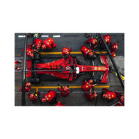 Formel Grand Prix Rennwagen Pit Stop Poster und Druck Charles Leclerc Racing Aquarell Leinwand Malerei Wand Kunst Zimmer Home Decor