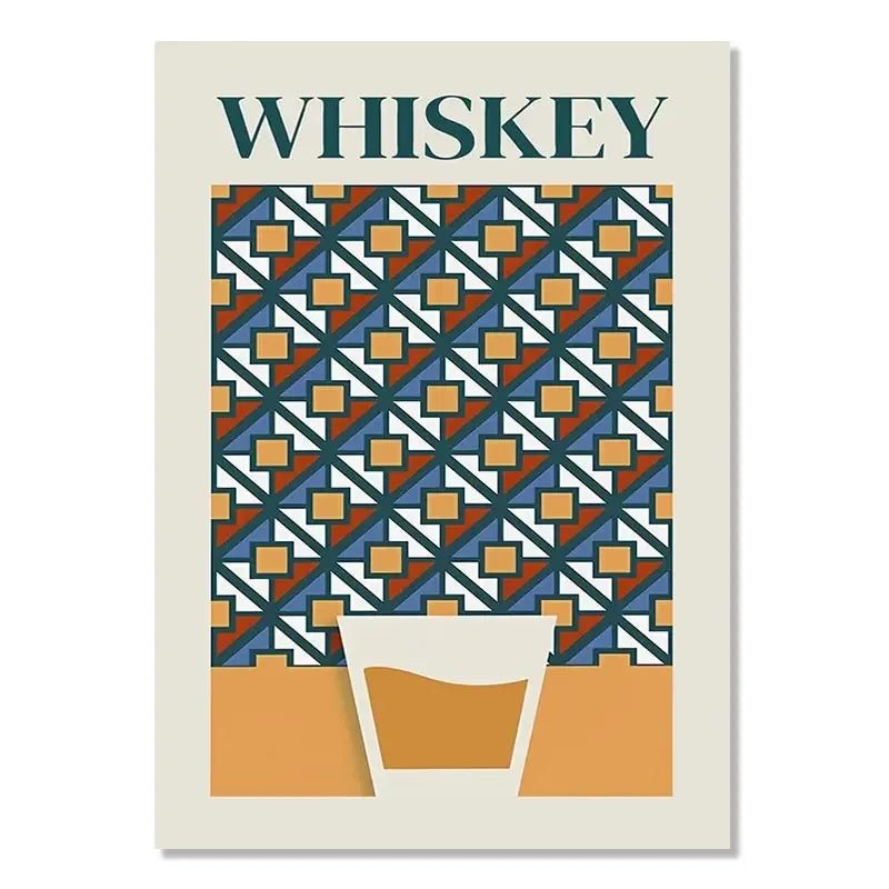 Whisky | Collection d'affiches emblématiques | Célébration de l'expression artistique à travers les styles et les époques