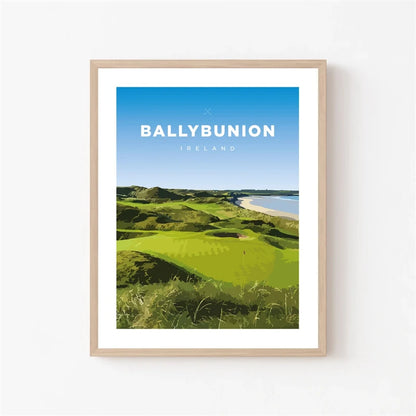 Ballybunion Golf Course | Tribute to World-Class Golf Destinations | Scenic Ireland Poster
