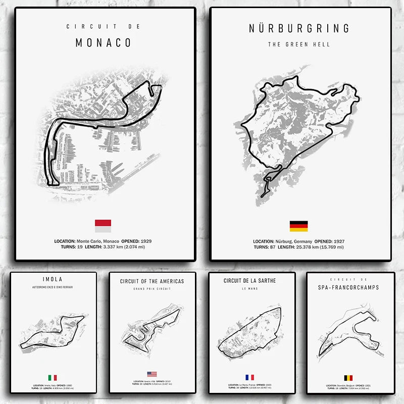 Circuit De La Sarthe - F1 Track Layout Formula 1 Circuit