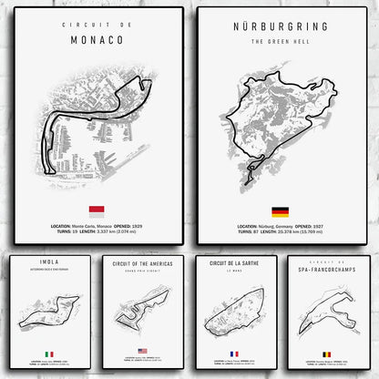 Circuit De La Sarthe - F1 Track Layout Formula 1 Circuit