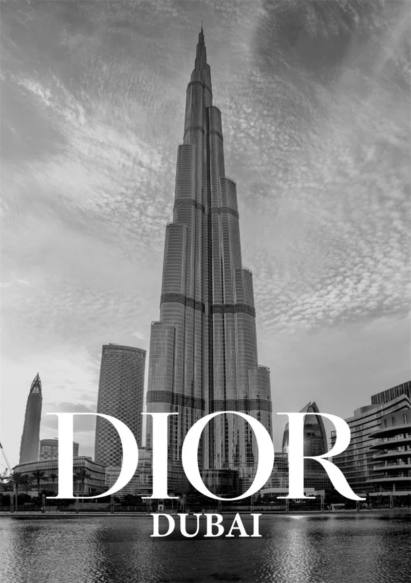 Dior Dubai | Luxury Fashion in the City of Innovation | Dior Posters with Modern Flair