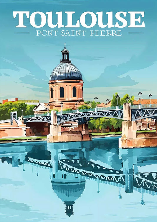 Pont Saint Pierre | Toulouse | France | Exploring Historic French Cityscapes