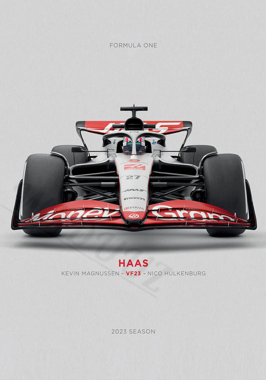 Haas | Kevin Magnussen | Nico Hulkenberg | VF23 | Haas | Experience the Speed and Precision of Formula 1