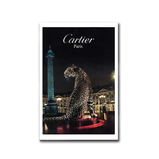 Cartier Paris | Jaguar City Skyline | Silhouettes and Skylines | Shopping In Paris | A Tribute To Fashion Legends