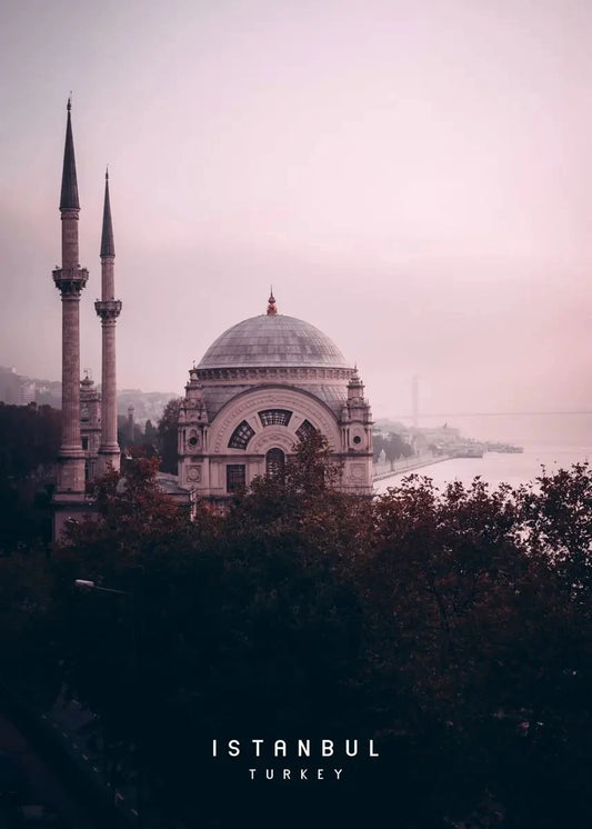 Dolmabahçe Mosque | Istanbul | Constantinople | Turkey | Serene Mosque Along the Bosphorus | Peaceful Istanbul Mornings