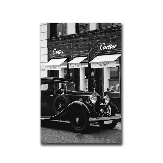 Cartier Paris | Vintage Rolls-Royce 1930 | Silhouettes and Skylines | Shopping In Paris | A Tribute To Fashion Legends