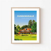 Sunningdale | England Golfplatz-Landschaftskunst