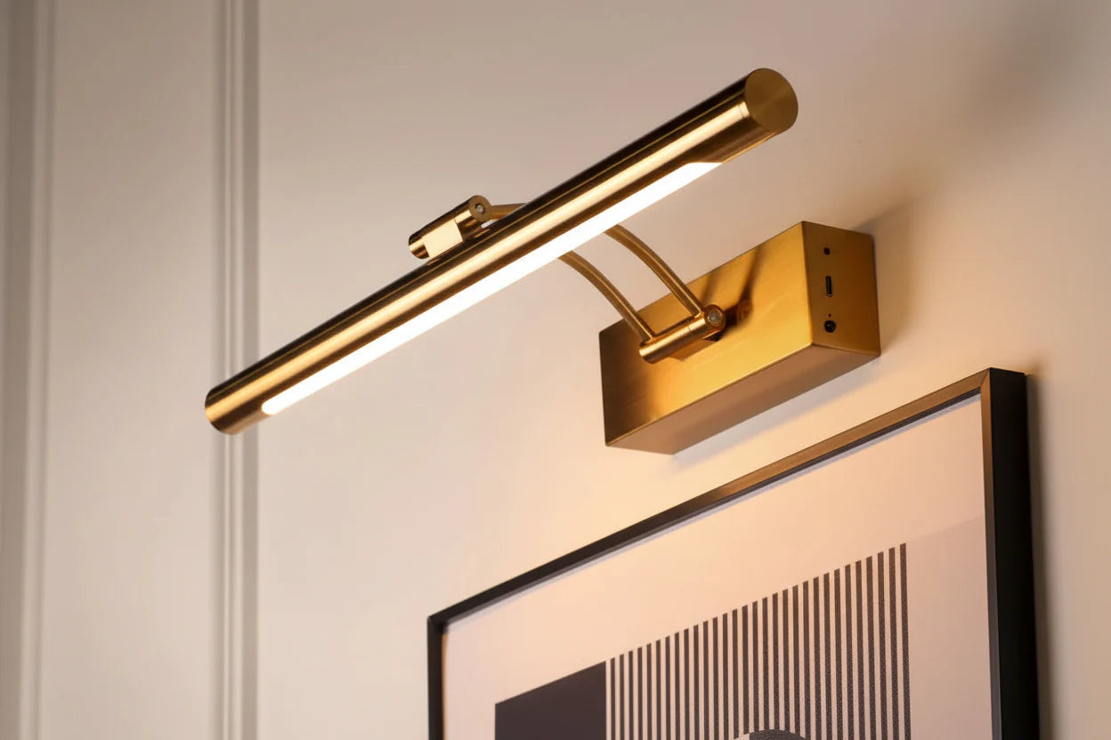 LED Wall Light | GLOW | Rechargeable with USB-C | Modern Nordic Design