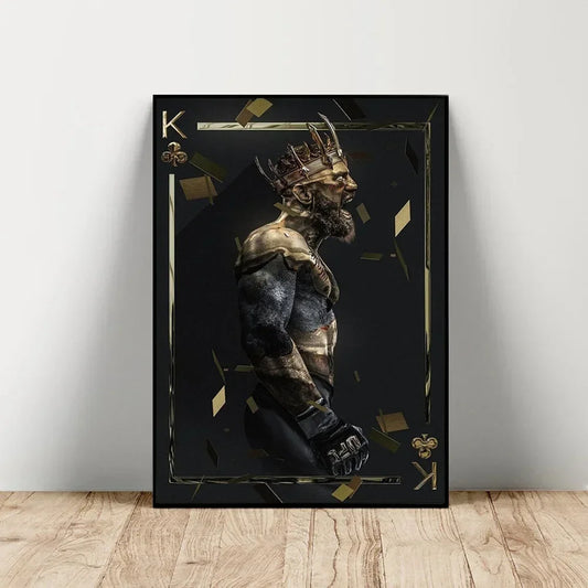 Conor McGregor | Inspirational Boxing | Professional Print | Gym Decoration | UFC | King Connor