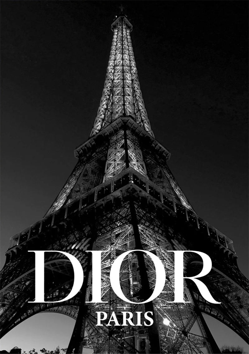 Dior Paris | The Heart of High Fashion | Sophisticated Dior Posters